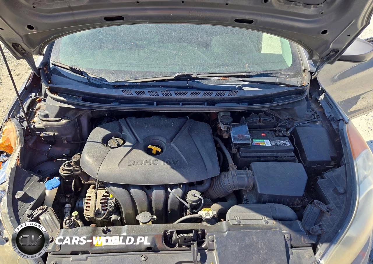 2013 Hyundai Elantra Gls VIN:5NPDH4AE9DH206194 - 11