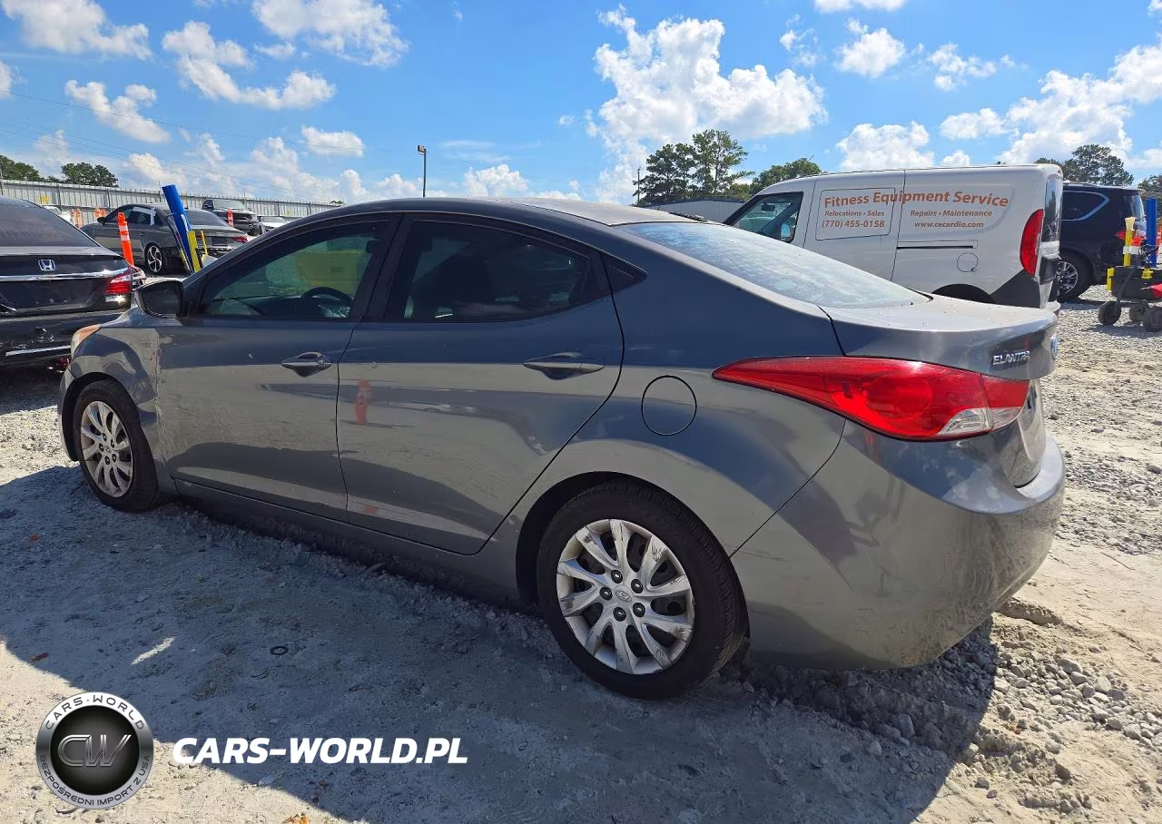 2013 Hyundai Elantra Gls VIN:5NPDH4AE9DH206194 - 2