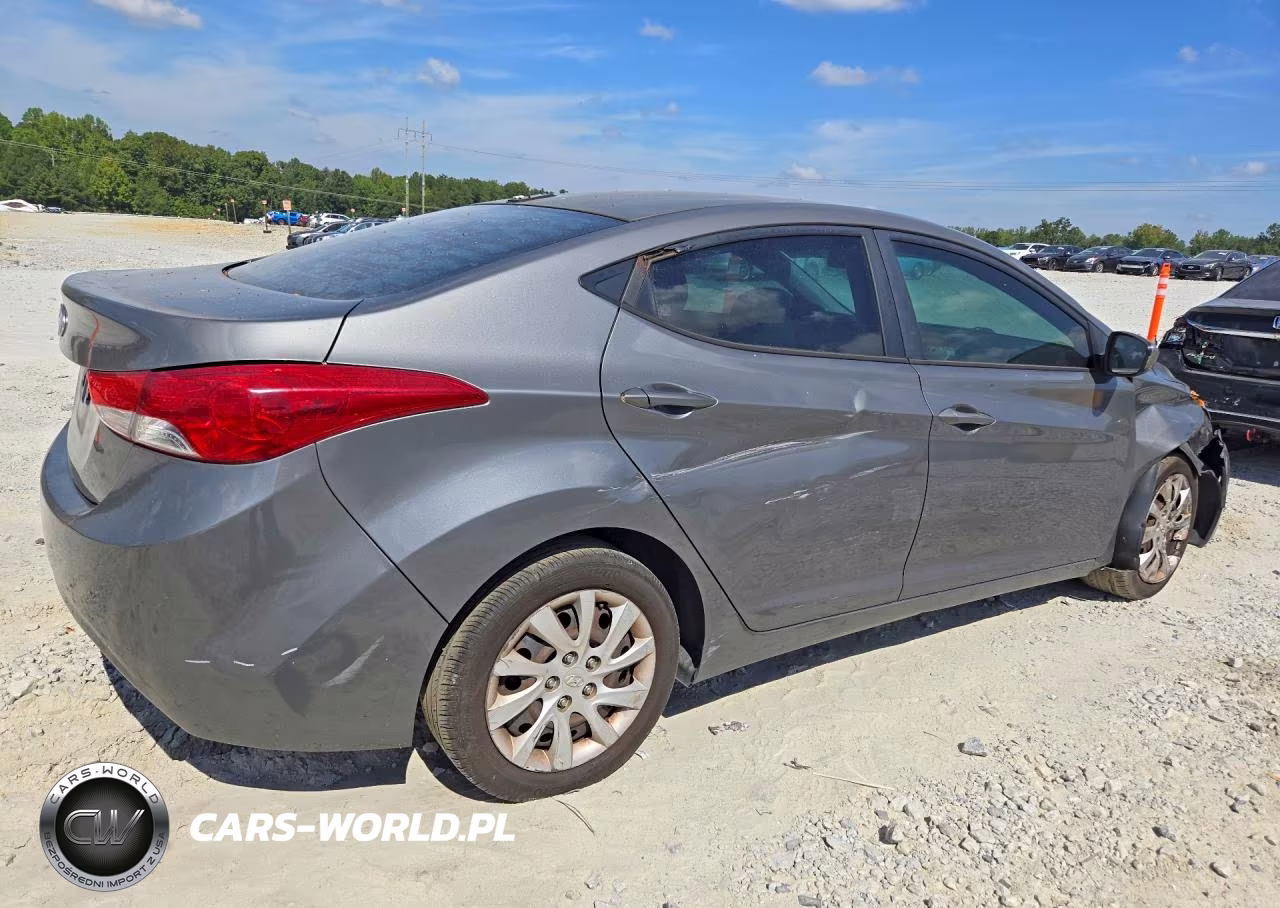 2013 Hyundai Elantra Gls VIN:5NPDH4AE9DH206194 - 3