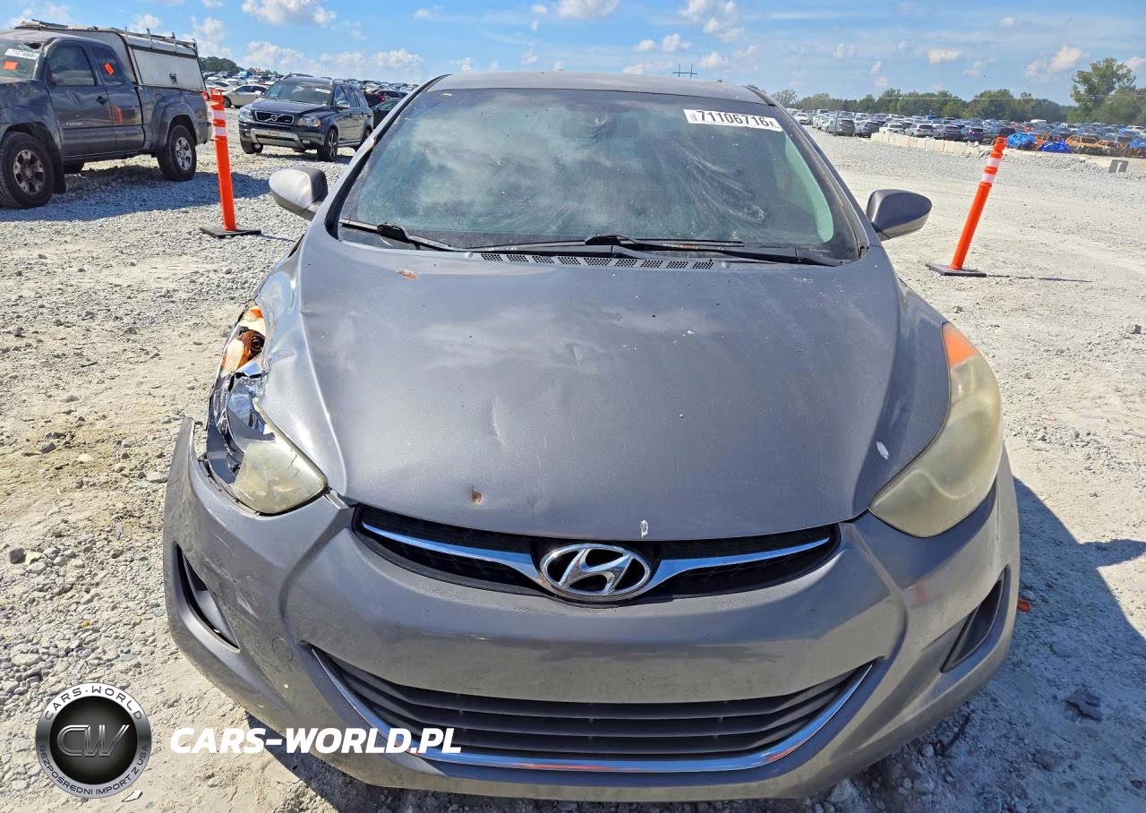 2013 Hyundai Elantra Gls VIN:5NPDH4AE9DH206194 - 5