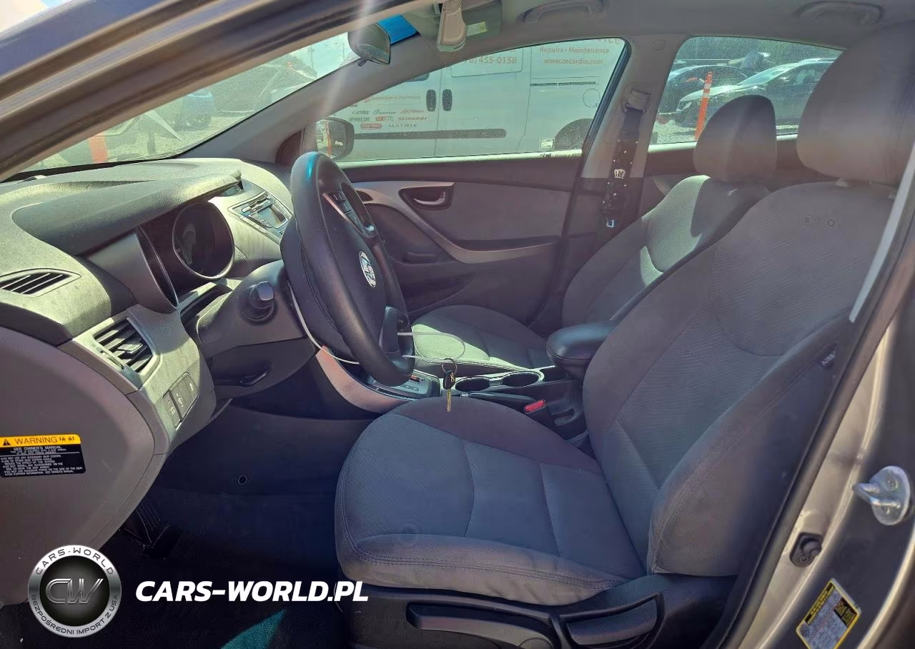 2013 Hyundai Elantra Gls VIN:5NPDH4AE9DH206194 - 7