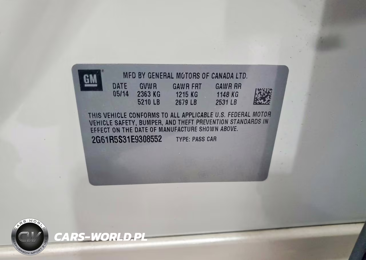 2014 Cadillac Xts Premium Collection VIN:2G61R5S31E9308552 - 12
