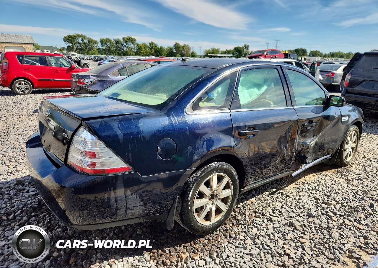 2008 Ford Taurus Sel VIN:1FAHP24W88G120405 - 3