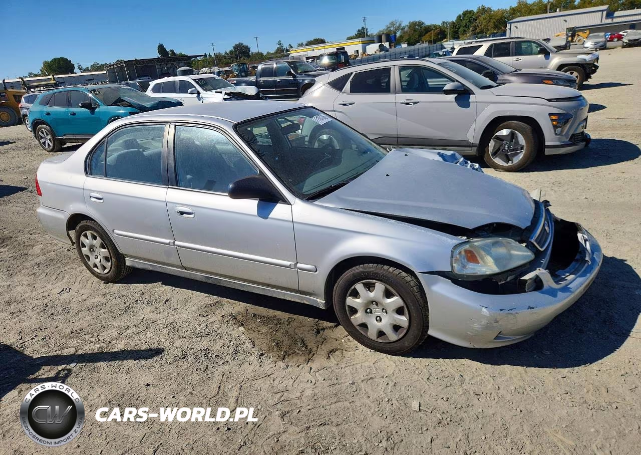 2000 Honda Civic Base VIN:2HGEJ6618YH500793 - 4