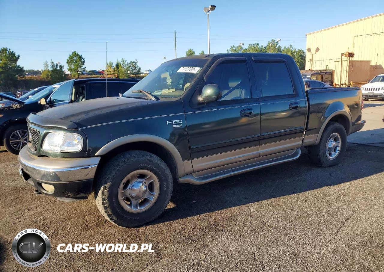 2001 Ford F150 Supercrew VIN:1FTRW08L71KF52539 - 1