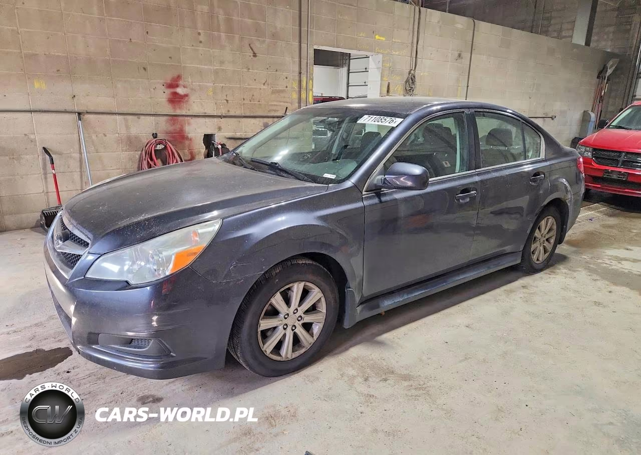 2011 Subaru Legacy 2.5I Premium VIN:4S3BMCB61B3259615 - 1