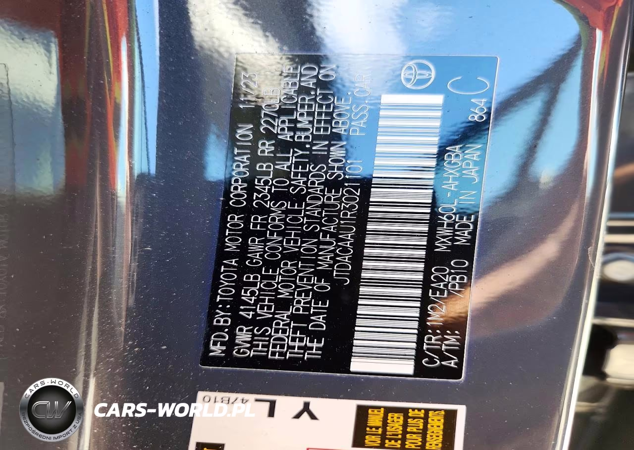 2024 Toyota Prius Xle VIN:JTDACAAU1R3021101 - 12