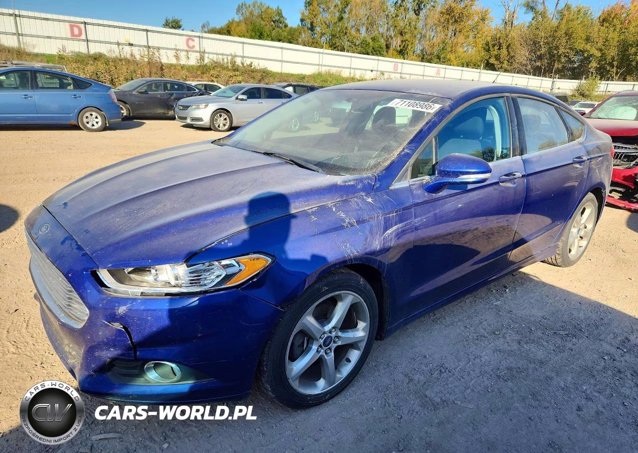 2014 Ford Fusion Se VIN:1FA6P0H78E5366490 - 1