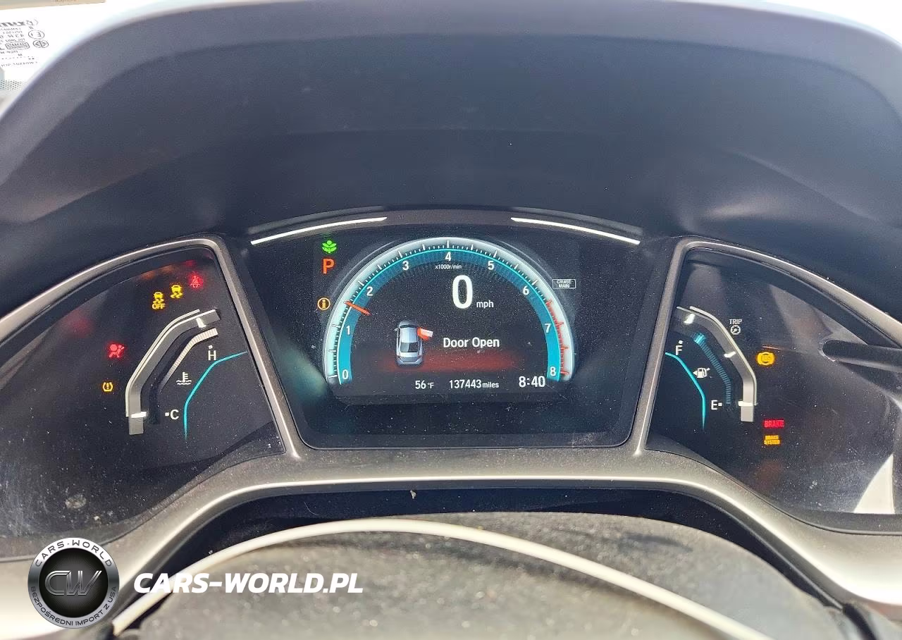 2017 Honda Civic Ex VIN:19XFC1F38HE205769 - 9