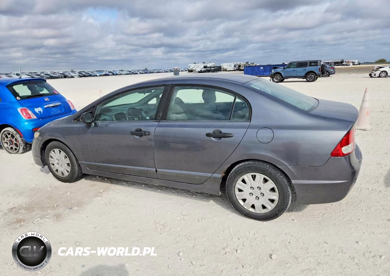 2010 Honda Civic Vp VIN:19XFA1F38AE000836 - 2