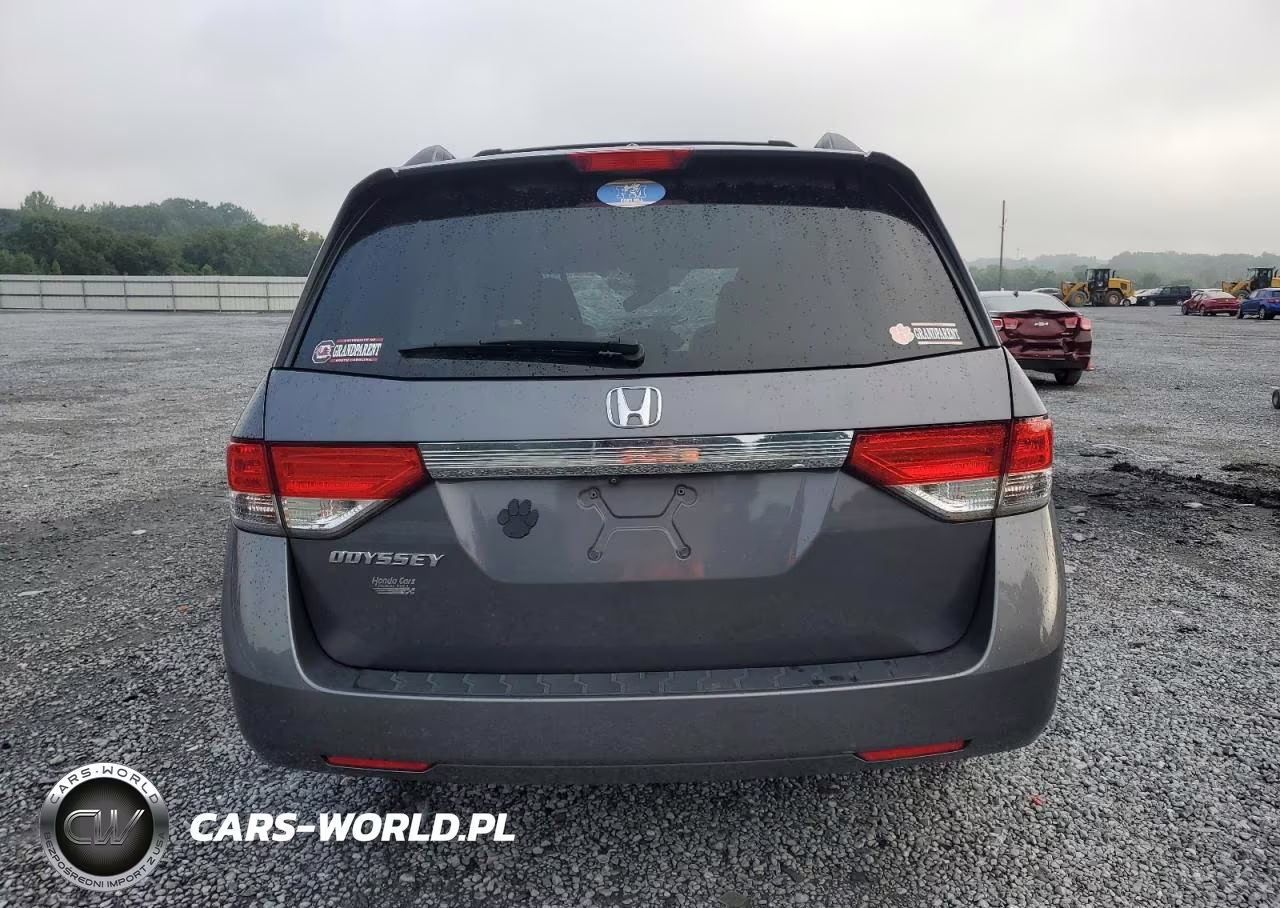 2017 Honda Odyssey Exl VIN:5FNRL5H69HB001472 - 6