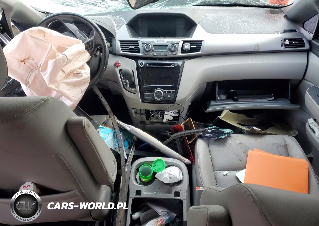 2017 Honda Odyssey Exl VIN:5FNRL5H69HB001472 - 8