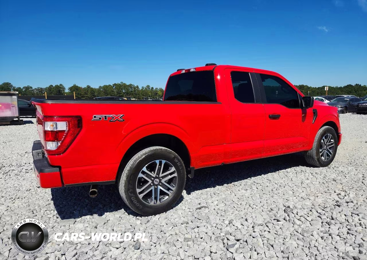 2023 Ford F150 Super Cab VIN:1FTEX1CP7PKD57643 - 3