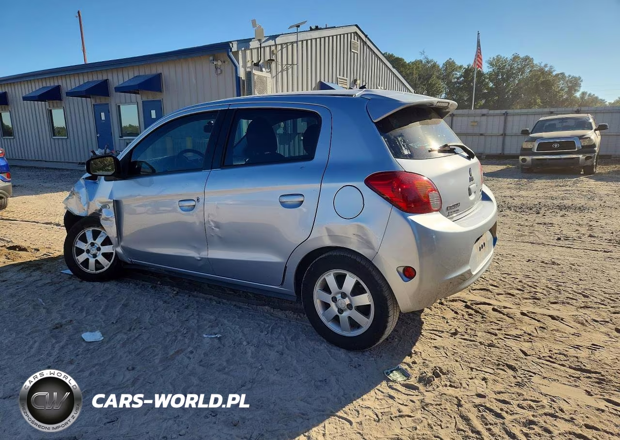 2015 Mitsubishi Mirage Es VIN:ML32A4HJ7FH038204 - 2