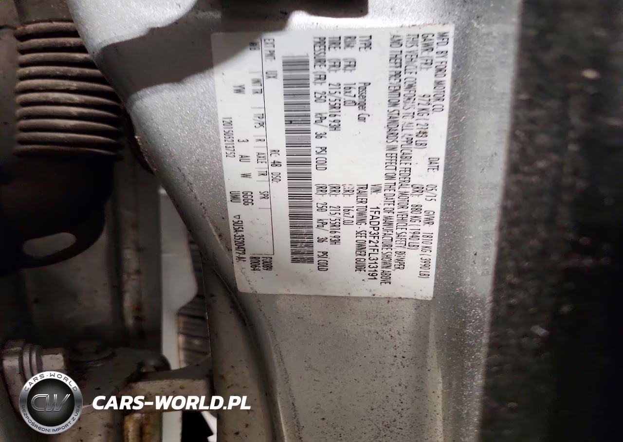 2015 Ford Focus Se VIN:1FADP3F21FL313191 - 13