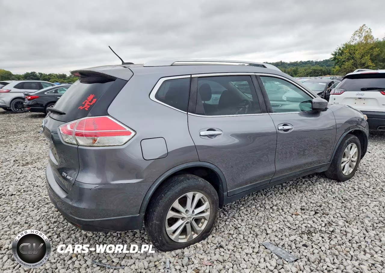 2016 Nissan Rogue Sv VIN:KNMAT2MV7GP637434 - 3
