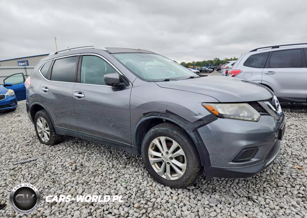 2016 Nissan Rogue Sv VIN:KNMAT2MV7GP637434 - 4
