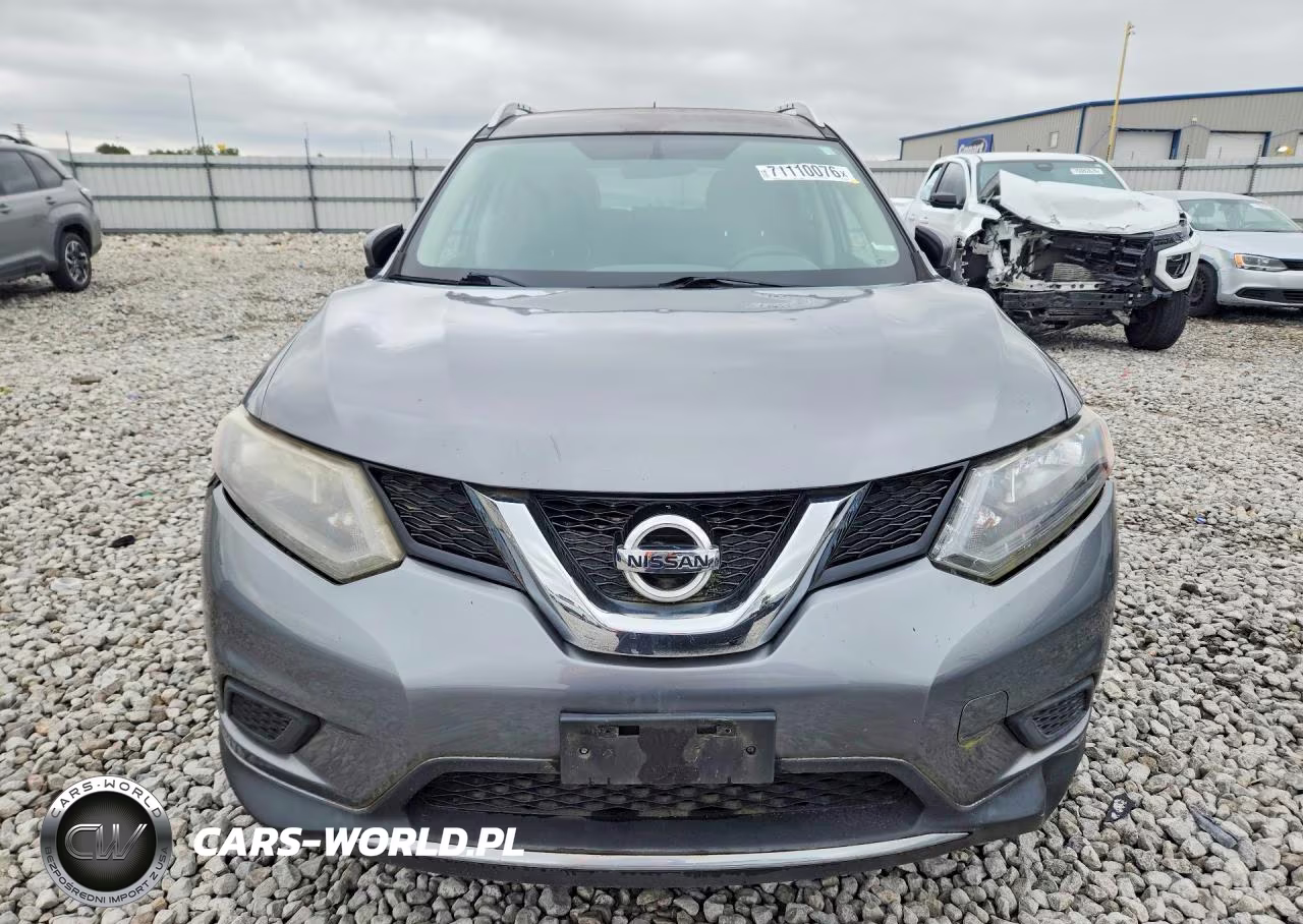 2016 Nissan Rogue Sv VIN:KNMAT2MV7GP637434 - 5