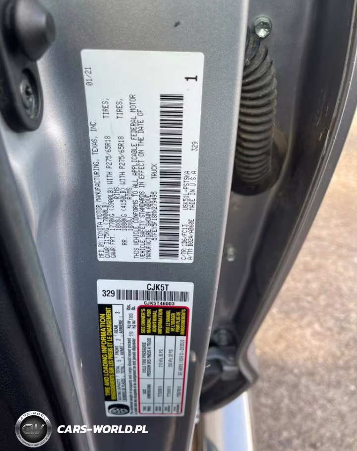 2021 Toyota Tundra Crewmax Sr5 VIN:5TFEY5F18MX279495 - 10