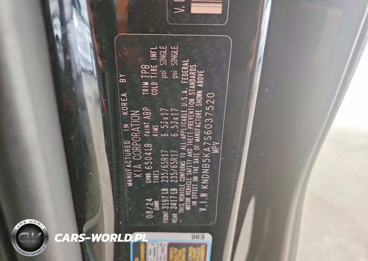 2025 Kia Carnival Lxs VIN:KNDNB5KA7S6037520 - 13
