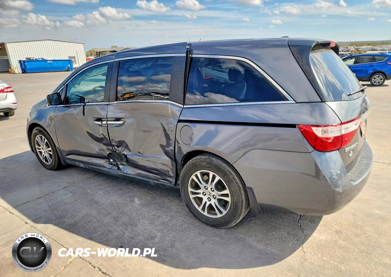 2012 Honda Odyssey Exl VIN:5FNRL5H62CB140271 - 2