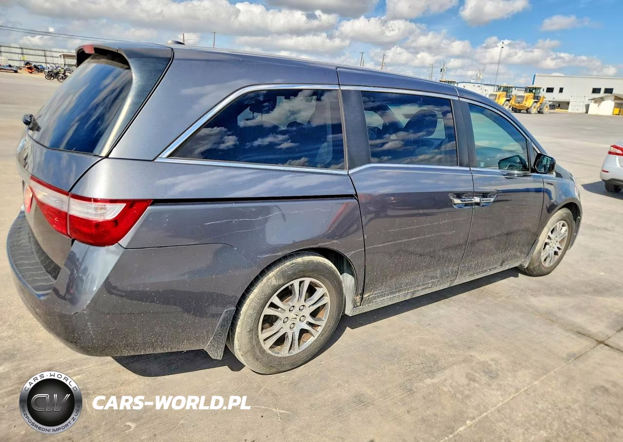 2012 Honda Odyssey Exl VIN:5FNRL5H62CB140271 - 3