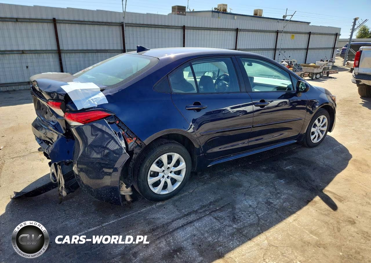 2022 Toyota Corolla Le VIN:5YFEPMAE0NP382370 - 3