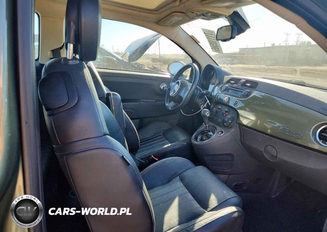 2013 Fiat 500 Lounge VIN:3C3CFFCR2DT515524 - 10
