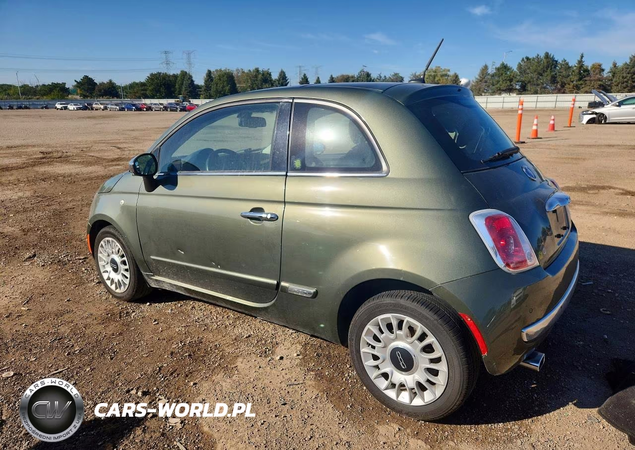 2013 Fiat 500 Lounge VIN:3C3CFFCR2DT515524 - 2