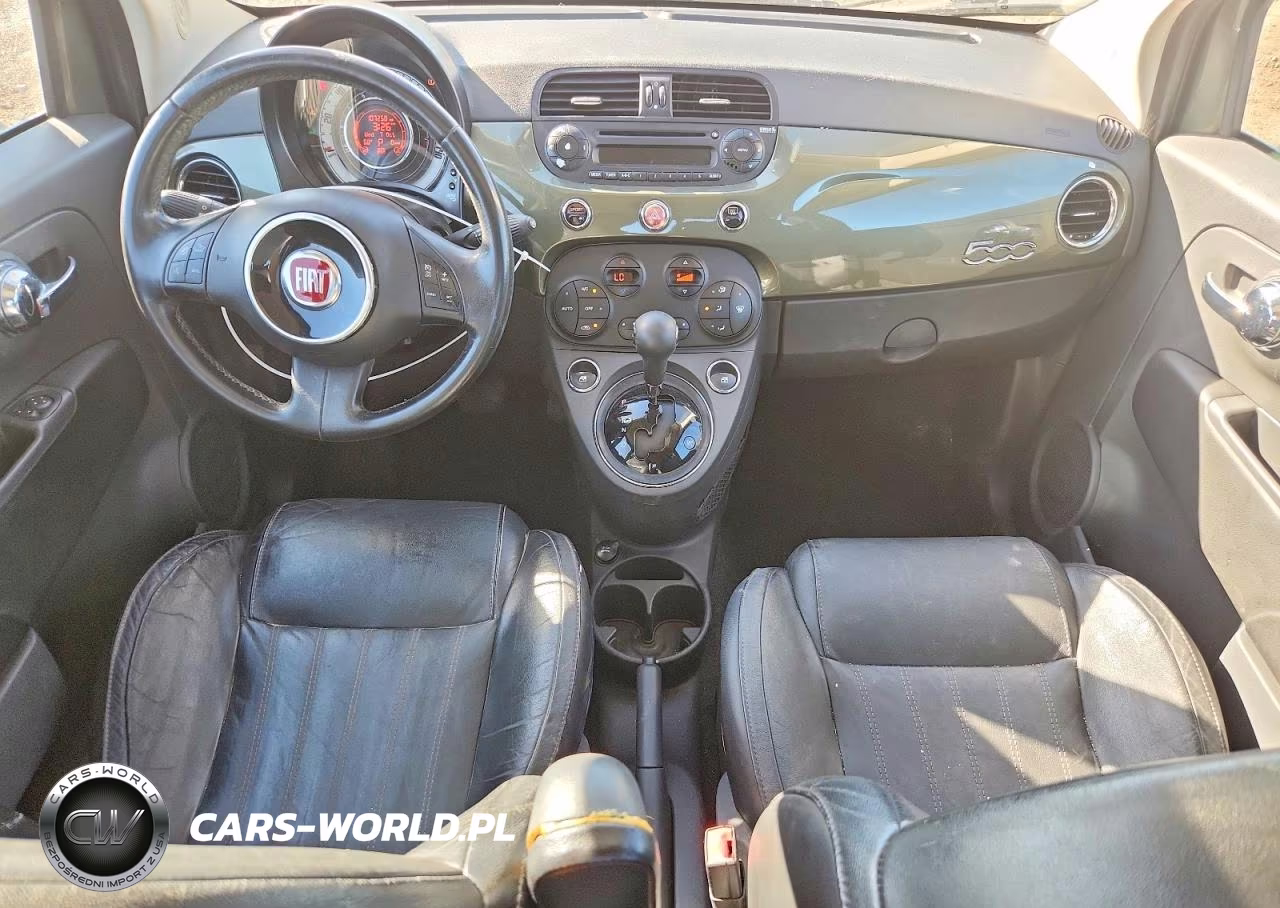 2013 Fiat 500 Lounge VIN:3C3CFFCR2DT515524 - 8