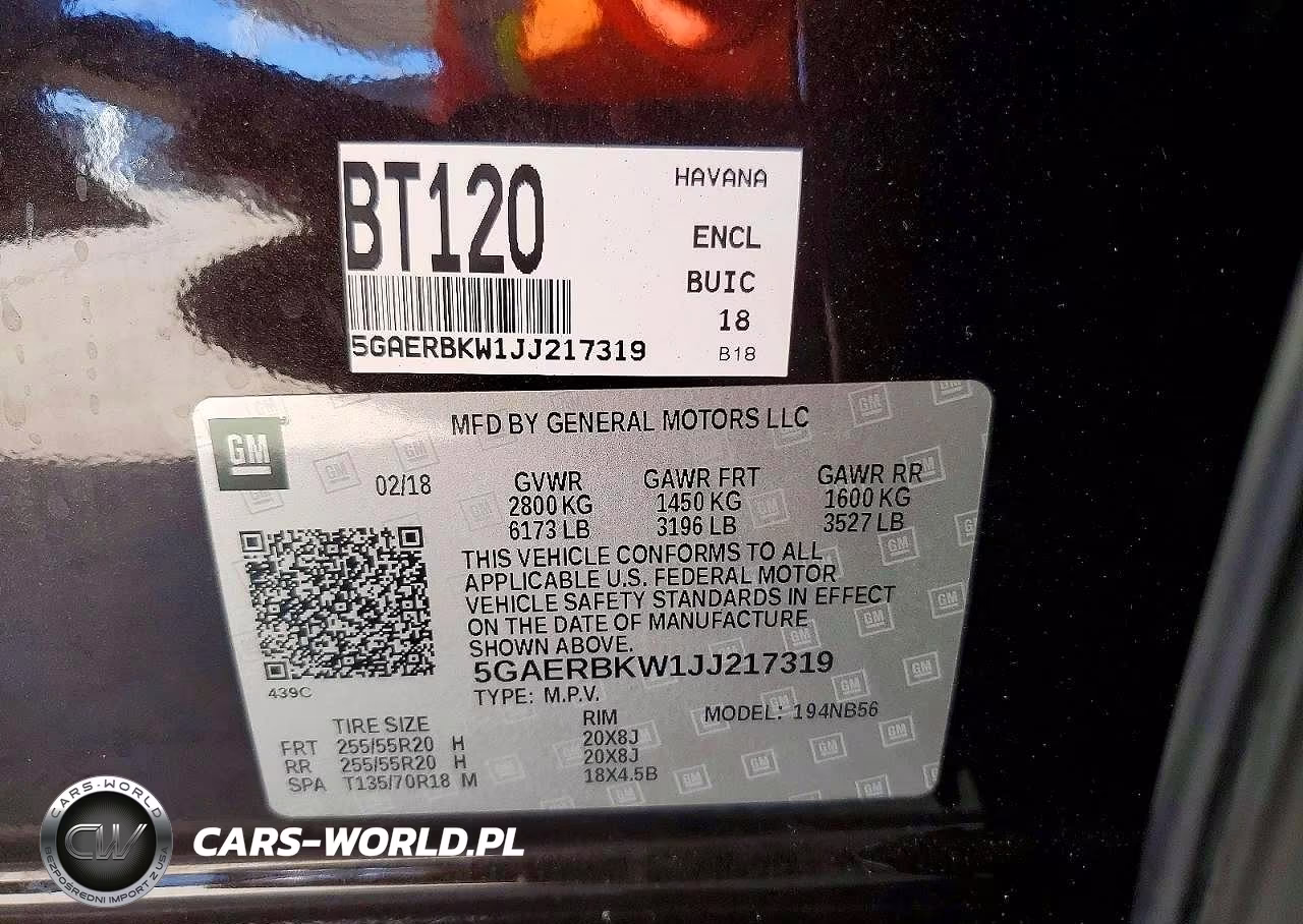 2018 Buick Enclave Essence VIN:5GAERBKW1JJ217319 - 13