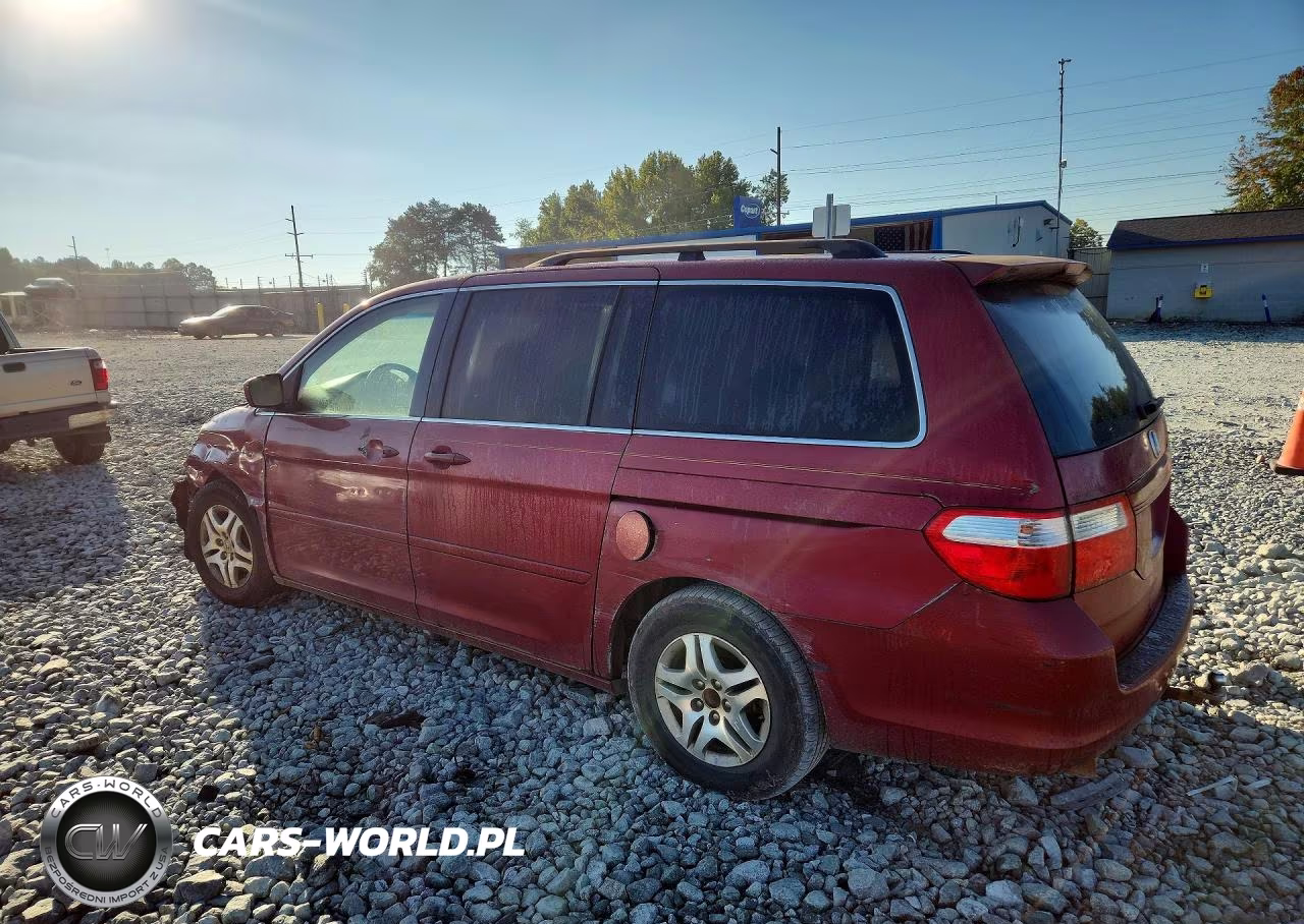 2005 Honda Odyssey Exl VIN:5FNRL38635B052854 - 2