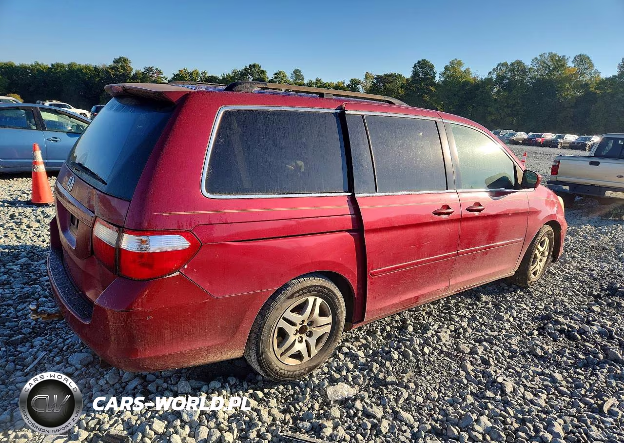 2005 Honda Odyssey Exl VIN:5FNRL38635B052854 - 3