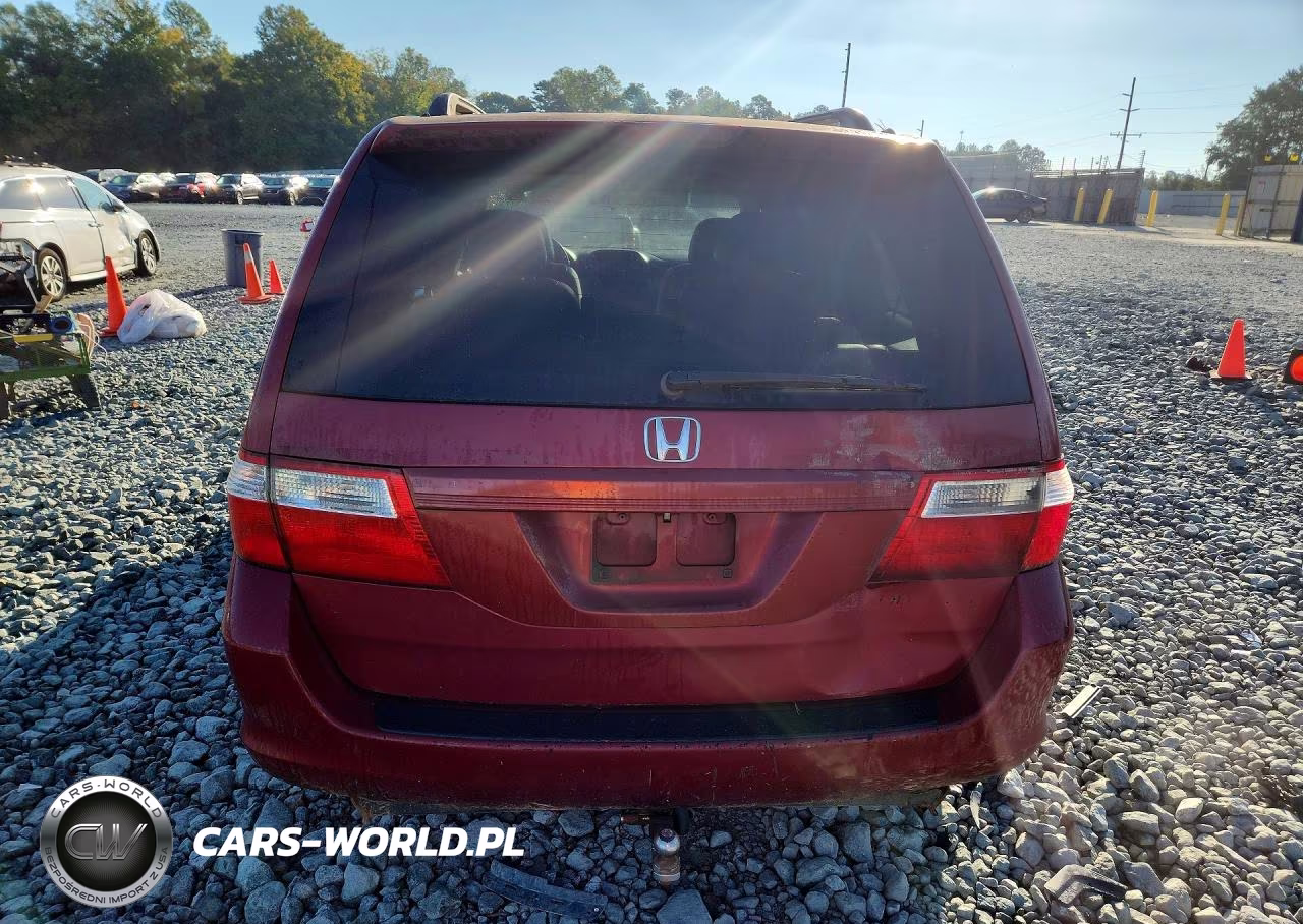 2005 Honda Odyssey Exl VIN:5FNRL38635B052854 - 6