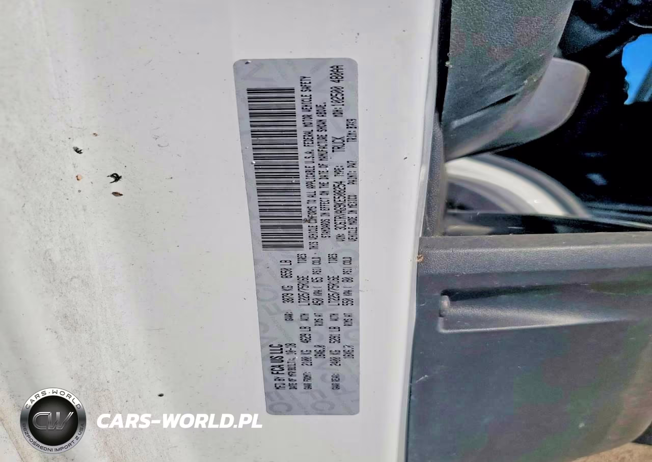 2019 Ram Promaster 1500 1500 Standard VIN:3C6TRVAG9KE508254 - 13