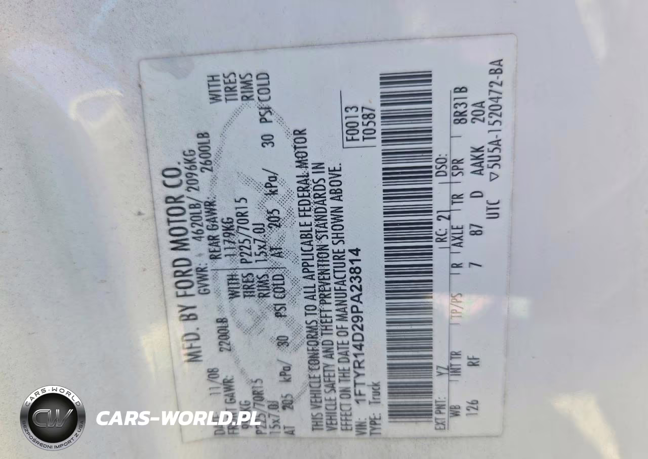 2009 Ford Ranger Super Cab VIN:1FTYR14D29PA23814 - 12