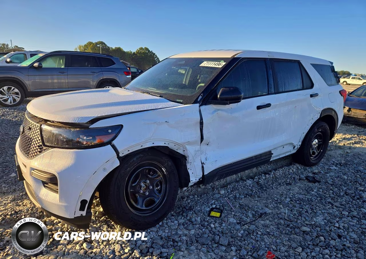 2025 Ford Explorer Police Interceptor VIN:1FM5K8AB5SGB37603 - 1