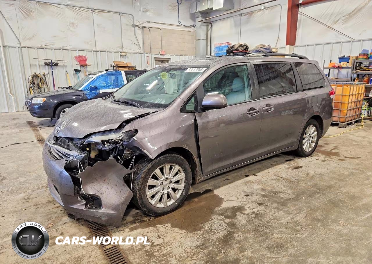 2011 Toyota Sienna Xle 7-Passenger VIN:5TDDK3DC6BS022957 - 1