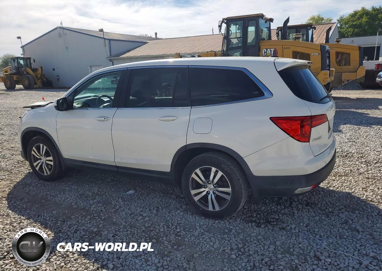 2017 Honda Pilot Exl VIN:5FNYF5H54HB011918 - 2