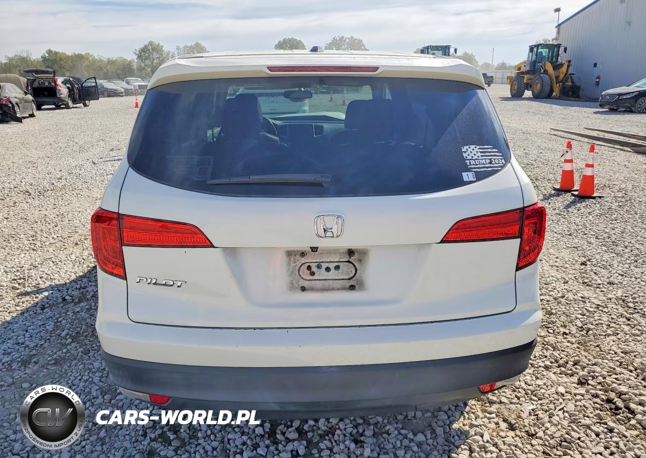 2017 Honda Pilot Exl VIN:5FNYF5H54HB011918 - 6