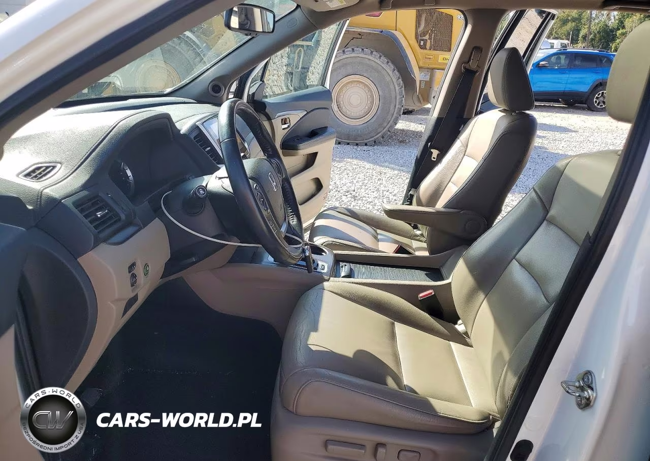 2017 Honda Pilot Exl VIN:5FNYF5H54HB011918 - 7