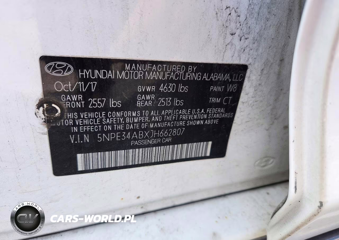 2018 Hyundai Sonata Sport 2.0T VIN:5NPE34ABXJH662807 - 12