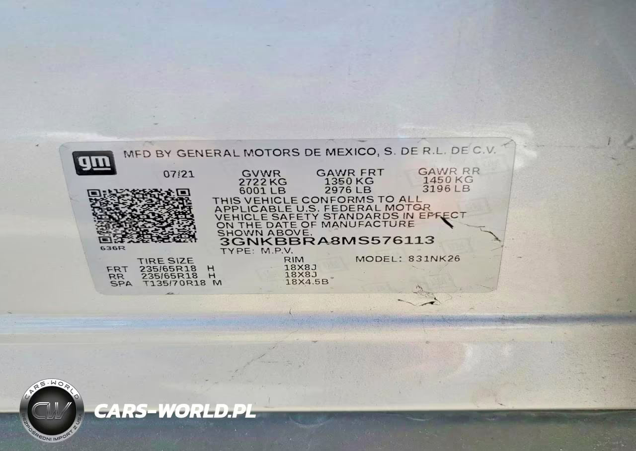 2021 Chevrolet Blazer 1Lt VIN:3GNKBBRA8MS576113 - 14