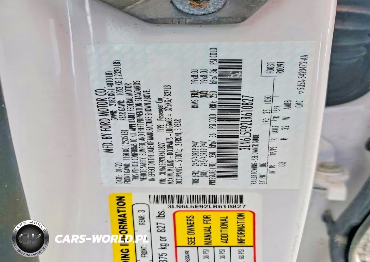 2020 Lincoln Mkz Reserve VIN:3LN6L5E92LR610827 - 12