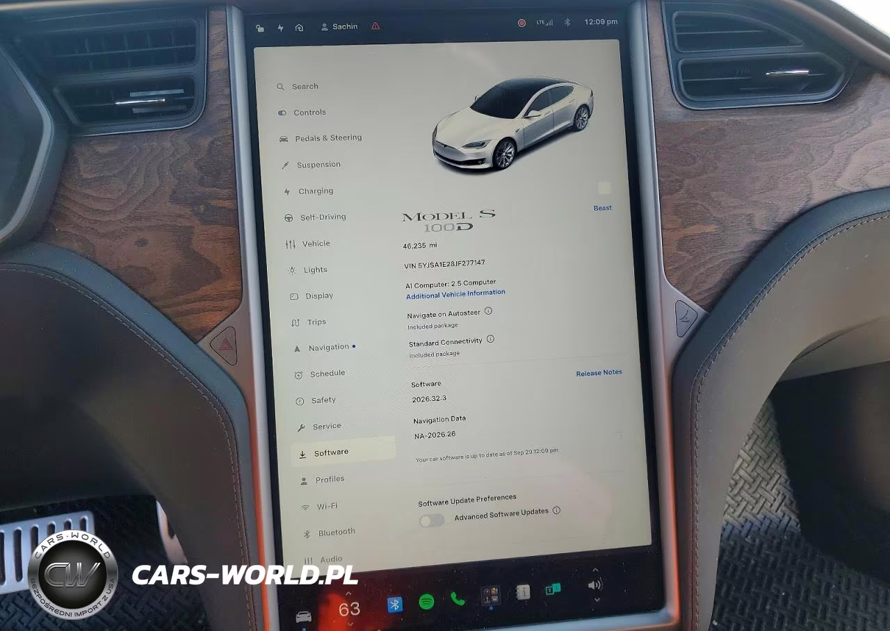 2018 Tesla Model S VIN:5YJSA1E28JF277147 - 9