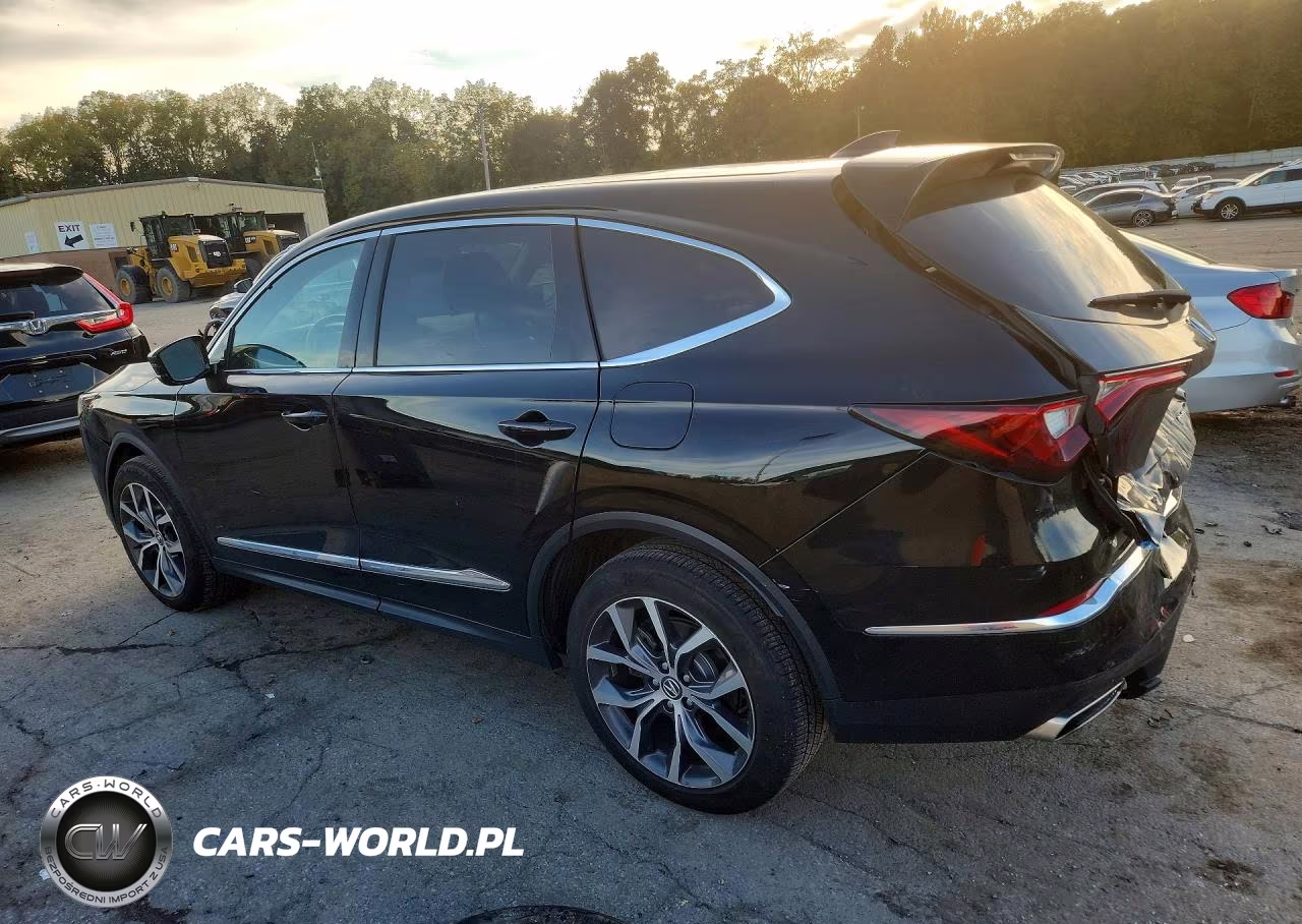 2022 Acura Mdx Technology VIN:5J8YE1H42NL036541 - 2