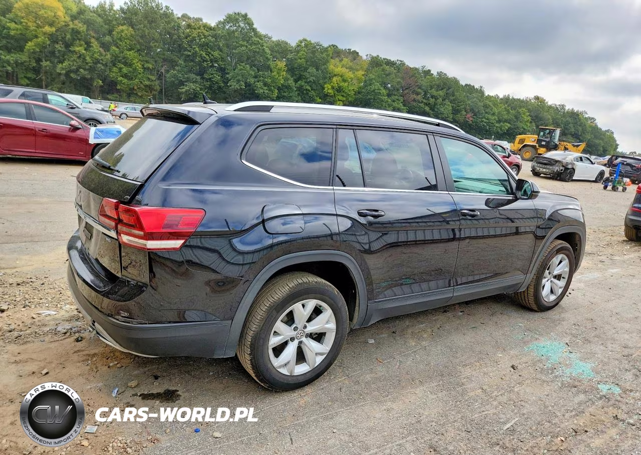 2018 Volkswagen Atlas Se VIN:1V2CR2CA1JC543987 - 3