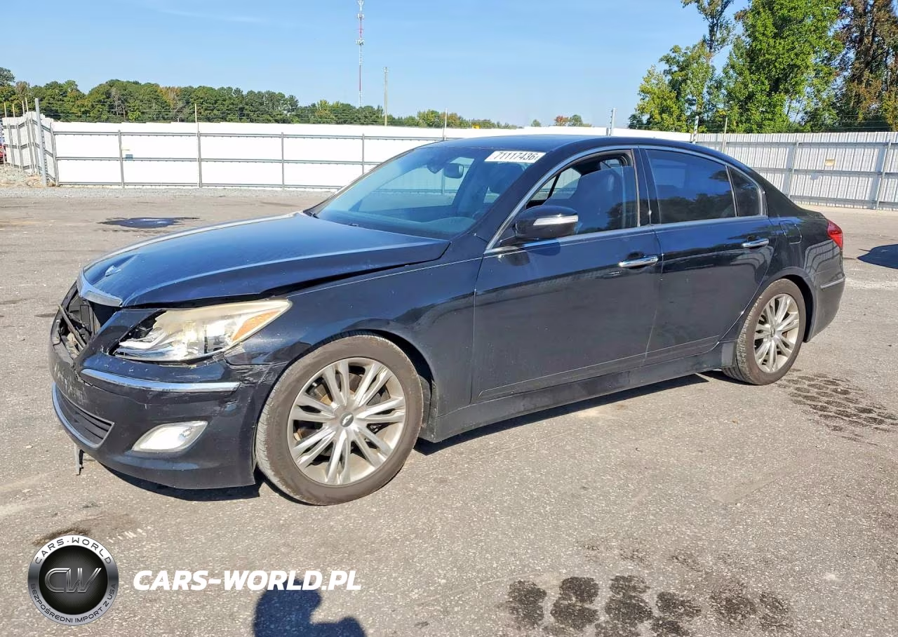 2012 Hyundai Genesis 3.8L VIN:KMHGC4DD4CU189562 - 1