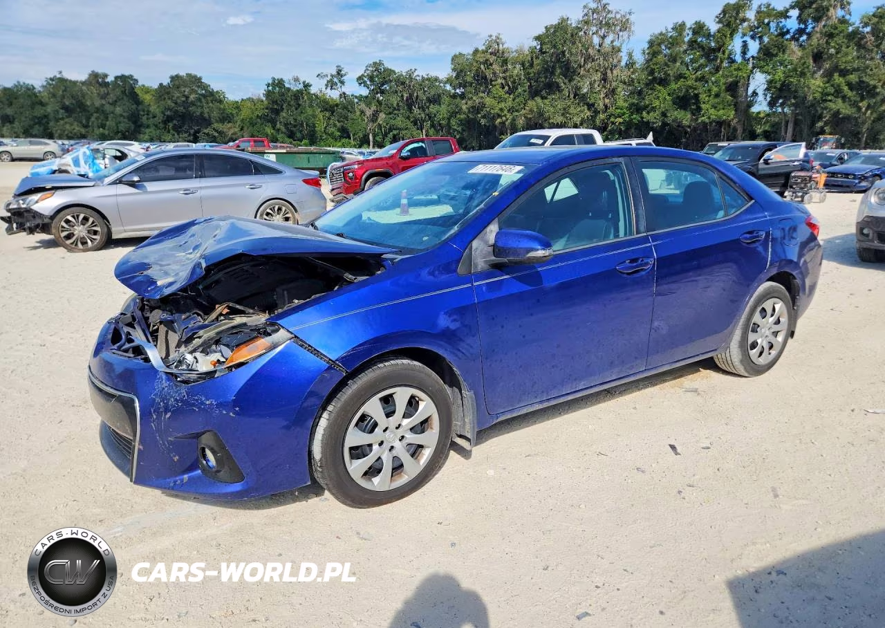 2014 Toyota Corolla S Plus VIN:5YFBURHE8EP123429 - 1