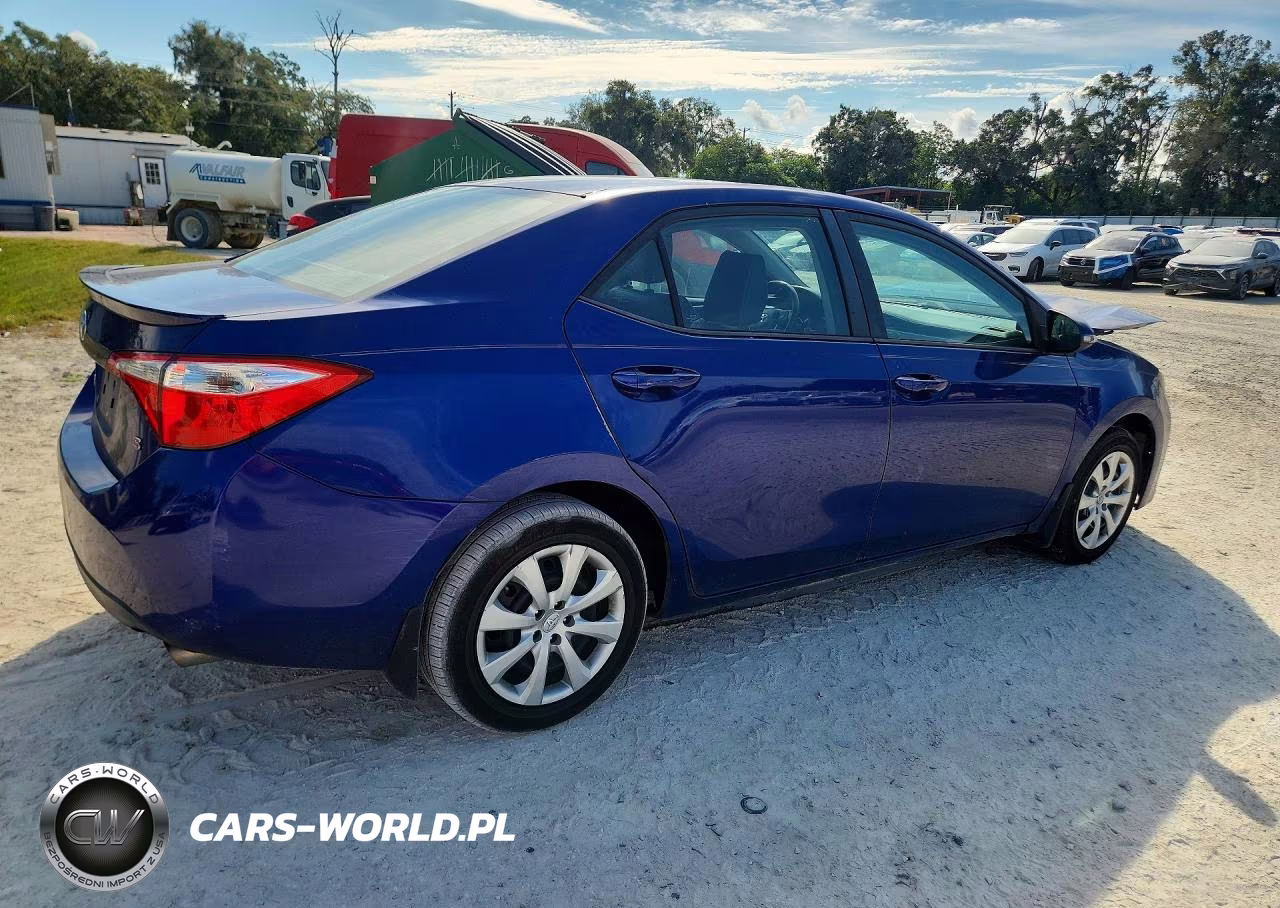 2014 Toyota Corolla S Plus VIN:5YFBURHE8EP123429 - 3